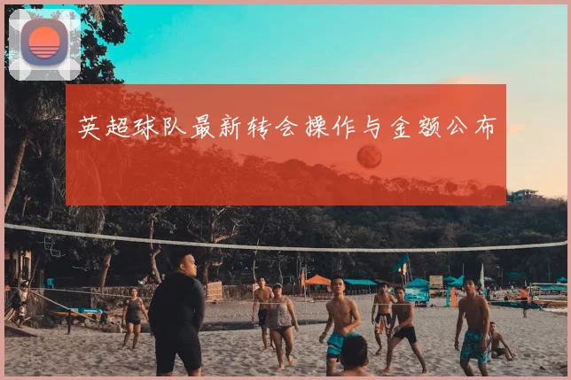 英超球队最新转会操作与金额公布